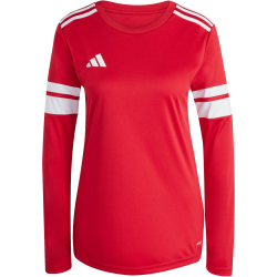 adidas Squadra 25 langarm Fußballtrikot Damen JI9999 - team power red 2/white XS