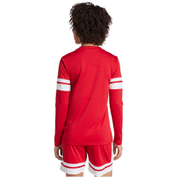 adidas Squadra 25 langarm Fußballtrikot Damen JI9999 - team power red 2/white XS