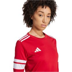 adidas Squadra 25 langarm Fußballtrikot Damen JI9999 - team power red 2/white XS