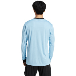 adidas DFB Deutschland 125 Jahre Jubiläum langarm Sondertrikot Herren JY0236 - clear blue/black XXL