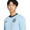 adidas DFB Deutschland 125 Jahre Jubiläum langarm Sondertrikot Herren JY0236 - clear blue/black XXL