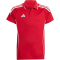 adidas Tiro 25 Competition Poloshirt Kinder JY1818 - team power red 2/pure ruby 116