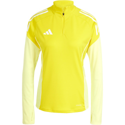 adidas Tiro 25 Competition 1/4-Zip Sweatshirt Damen JI8955 - team yellow/pulse yellow XS