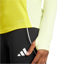adidas Tiro 25 Competition 1/4-Zip Sweatshirt Damen JI8955 - team yellow/pulse yellow XS
