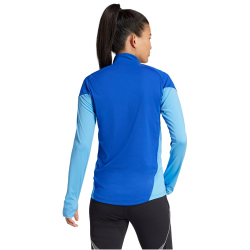 adidas Tiro 25 Competition 1/4-Zip Sweatshirt Damen JI6577 - team royal blue/blue burst XXS