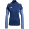 adidas Tiro 25 Competition 1/4-Zip Sweatshirt Damen JI6550 - team navy blue 2/crew blue XXS