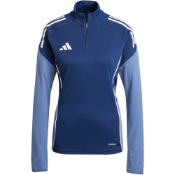 adidas Tiro 25 Competition 1/4-Zip Sweatshirt Damen JI6550 - team navy blue 2/crew blue XS