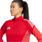 adidas Tiro 25 Competition 1/4-Zip Sweatshirt Damen JI6495 - team power red 2/pure ruby XS