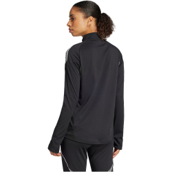 adidas Tiro 25 Competition 1/4-Zip Sweatshirt Damen JC6273 - black/team grey four XS