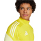 adidas Tiro 25 Competition 1/4-Zip Sweatshirt Herren JI8956 - team yellow/pulse yellow S
