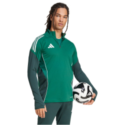 adidas Tiro 25 Competition 1/4-Zip Sweatshirt Herren JI8938 - team dark green/shadow green S