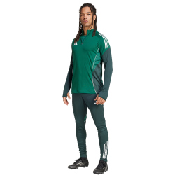 adidas Tiro 25 Competition 1/4-Zip Sweatshirt Herren JI8938 - team dark green/shadow green S