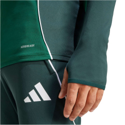 adidas Tiro 25 Competition 1/4-Zip Sweatshirt Herren JI8938 - team dark green/shadow green S