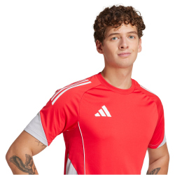 adidas Tiro 25 Competition Trainingstrikot Herren IW0420 - pure ruby/team grey four XS