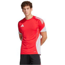 adidas Tiro 25 Competition Trainingstrikot Herren IW0420 - pure ruby/team grey four XS