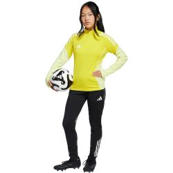 adidas Tiro 25 Competition 1/4-Zip Sweatshirt Kinder JI8957 - team yellow/pulse yellow 164