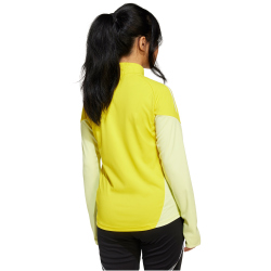 adidas Tiro 25 Competition 1/4-Zip Sweatshirt Kinder JI8957 - team yellow/pulse yellow 164
