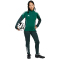 adidas Tiro 25 Competition 1/4-Zip Sweatshirt Kinder JI8937 - team dark green/shadow green 164
