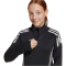 adidas Tiro 25 Competition 1/4-Zip Sweatshirt Kinder IW0453 - black/team grey four 116