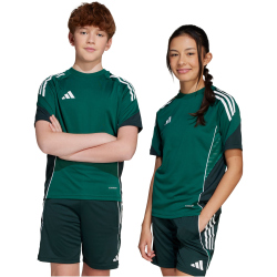 adidas Tiro 25 Competition Trainingstrikot Kinder JI8944 - team dark green/shadow green 128