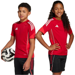 adidas Tiro 25 Competition Trainingstrikot Kinder JI6482 - team power red 2/pure ruby 128