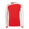 Kempa Emotion Langarmshirt rot/weiß XXL
