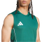 adidas Tiro 25 Competition Tanktop Herren JI8940 - team dark green/shadow green XS