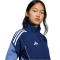 adidas Tiro 25 Competition Präsentationsjacke Kinder JM8375 - team navy blue 2/crew blue 116