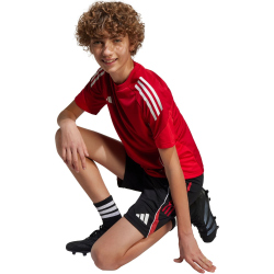 adidas Tiro 25 Competition Trainingsshorts Kinder JI6487 - black/team power red 2 128