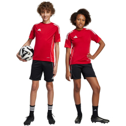 adidas Tiro 25 Competition Trainingsshorts Kinder JI6487 - black/team power red 2 128