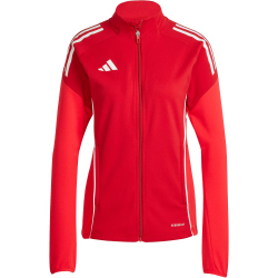 adidas Tiro 25 Competition Trainingsjacke Damen JI6505 - team power red 2/pure ruby XXS