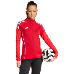 adidas Tiro 25 Competition Trainingsjacke Damen JI6505 - team power red 2/pure ruby XXS