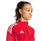 adidas Tiro 25 Competition Trainingsjacke Damen JI6505 - team power red 2/pure ruby XS
