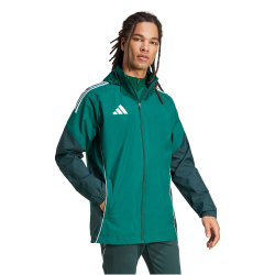 adidas Tiro 25 Competition Allwetterjacke Herren JI8936 - team dark green/shadow green S