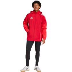 adidas Tiro 25 Competition Allwetterjacke Herren JI6503 - team power red 2/pure ruby S