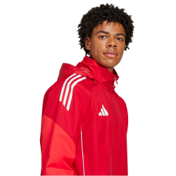 adidas Tiro 25 Competition Allwetterjacke Herren JI6503 - team power red 2/pure ruby S