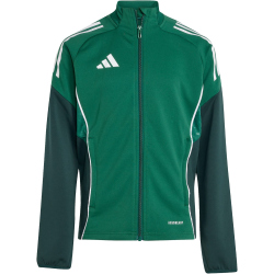 adidas Tiro 25 Competition Trainingsjacke Kinder JI8934 - team dark green/shadow green 128