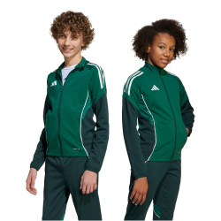 adidas Tiro 25 Competition Trainingsjacke Kinder JI8934 - team dark green/shadow green 128