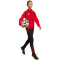 adidas Tiro 25 Competition Trainingsjacke Kinder JI6506 - team power red 2/pure ruby 116
