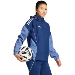adidas Tiro 25 Competition Allwetterjacke Damen JI6536 - team navy blue 2/crew blue XXS