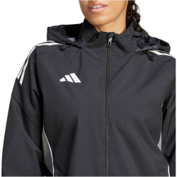 adidas Tiro 25 Competition Allwetterjacke Damen IW0454 - black/team grey four XXS