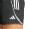 adidas Tiro 25 Competition Downtime Fußballshorts Damen IW0425 - black/team grey four M