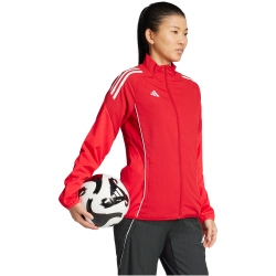 adidas Tiro 25 Competition Präsentationsjacke Damen JI6534 - team power red 2/pure ruby L