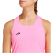 adidas adizero Essentials Lauf-Tanktop Damen JF3503 - lucid pink L