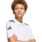 adidas Squadra 25 Baumwoll Poloshirt Kinder JY3414 - white/black 116