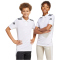 adidas Squadra 25 Baumwoll Poloshirt Kinder JY3414 - white/black 116