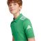 adidas Squadra 25 Baumwoll Poloshirt Kinder JY3410 - team green/white 116