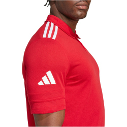 adidas Squadra 25 Baumwoll Poloshirt Herren JY3418 - team power red/white S
