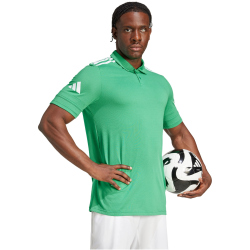 adidas Squadra 25 Baumwoll Poloshirt Herren JY3416 - team green/white S