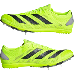 adidas Adizero XCS Bounce Leichtathletik Spike-Laufschuhe Herren IF9429 - lucid lemon/core black/halo silver 38